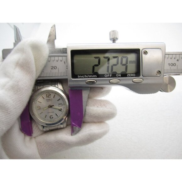 Women Casio Quartz WR Analog 27mm Round Watch (H712) "New Battery" LTP1215 - Picture 2 of 9